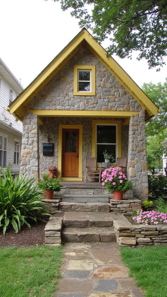 yellow and gray harmony