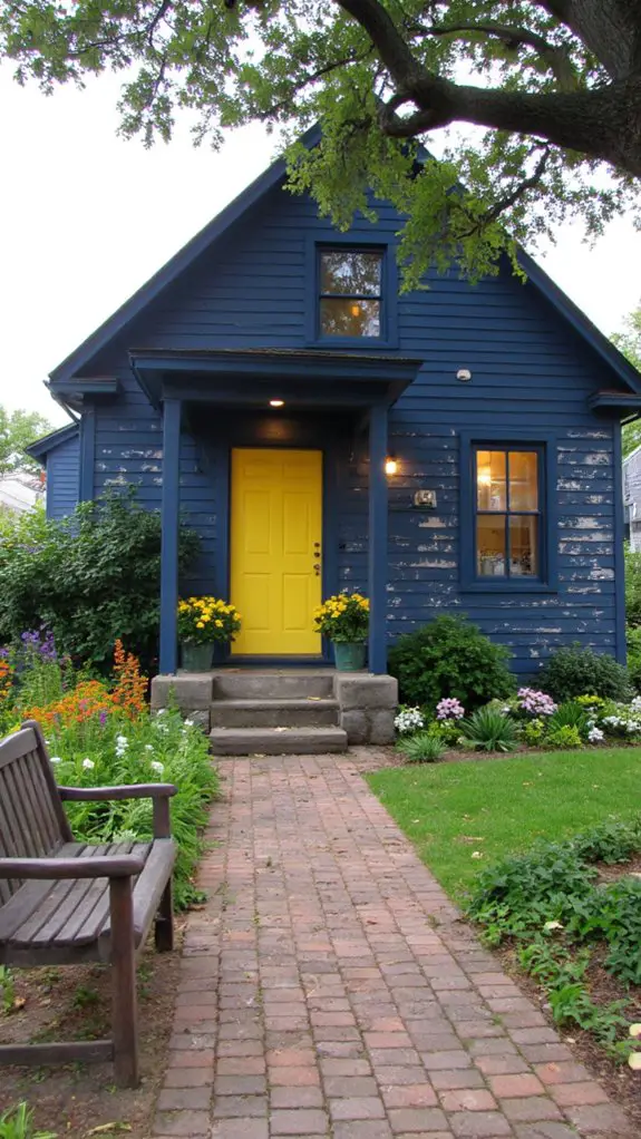 yellow door modern charm
