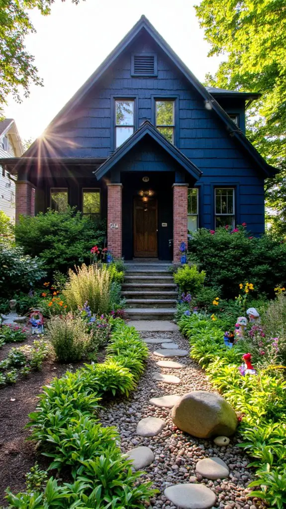 zen garden serenity contrast