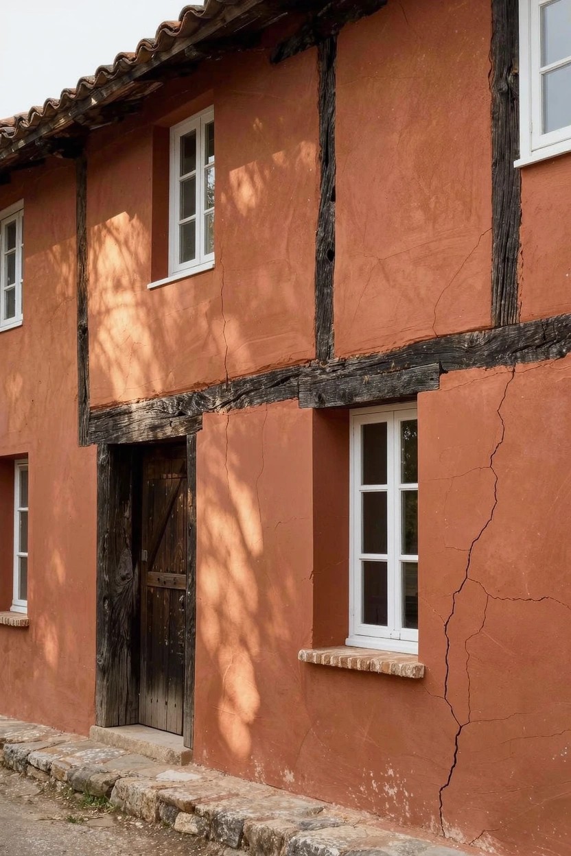 Warm Terracotta Walls