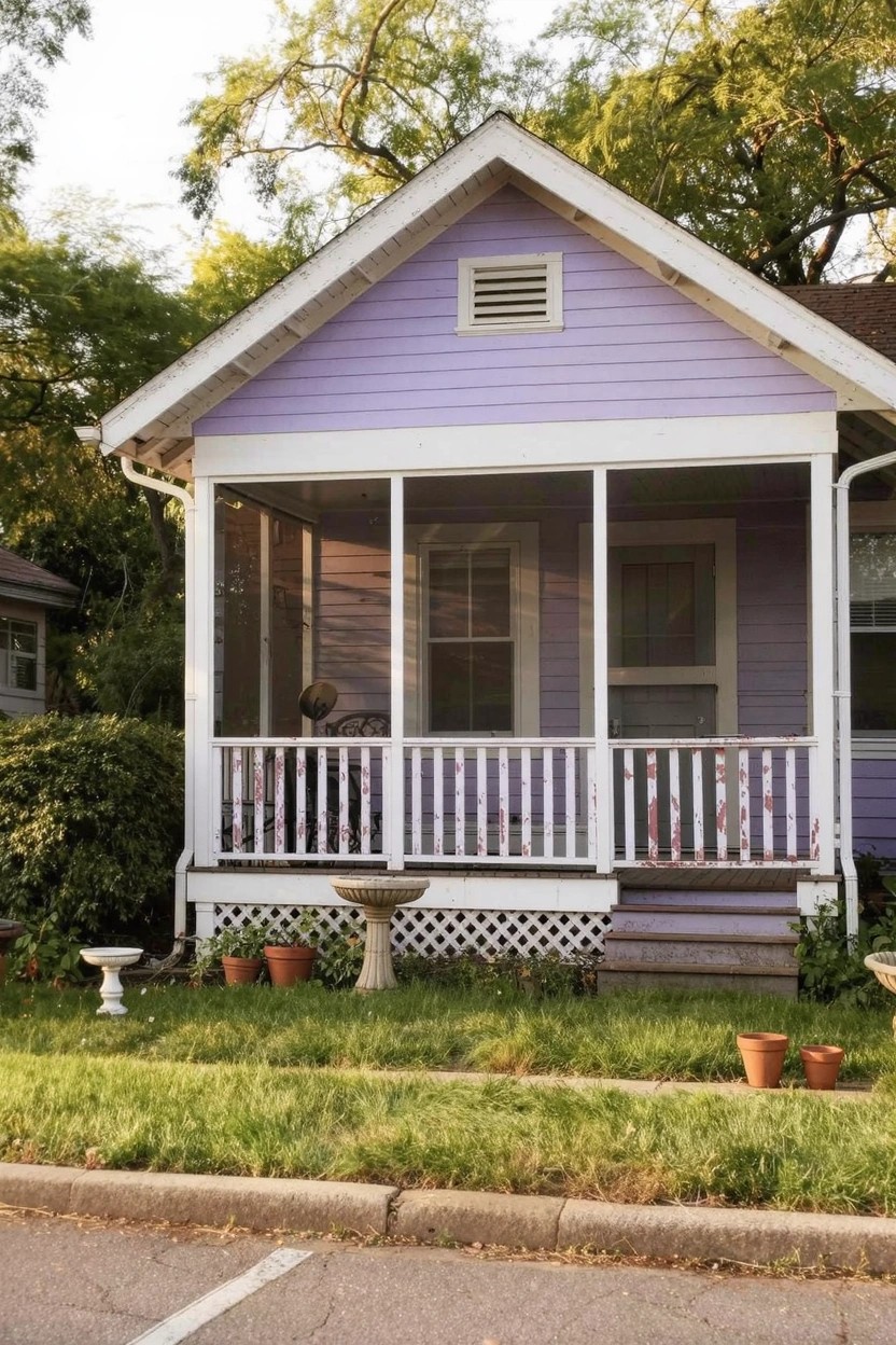 Pale Lavender Exterior