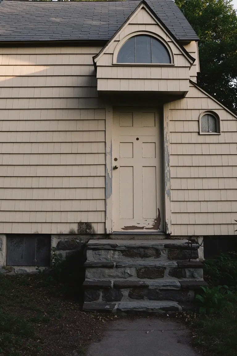 Warm Beige Clapboard Siding