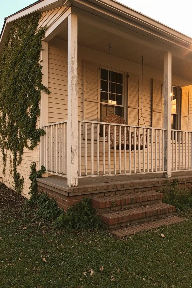 Warm Beige House Siding