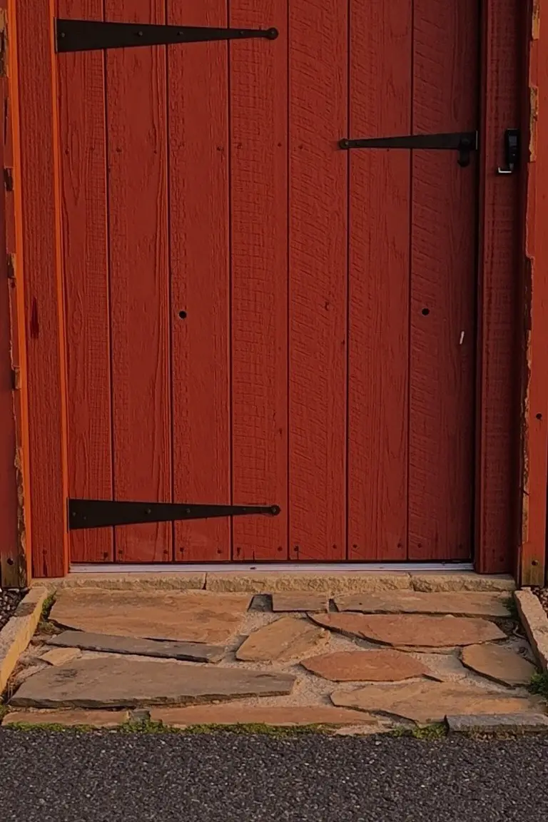 Barn Red Front Door