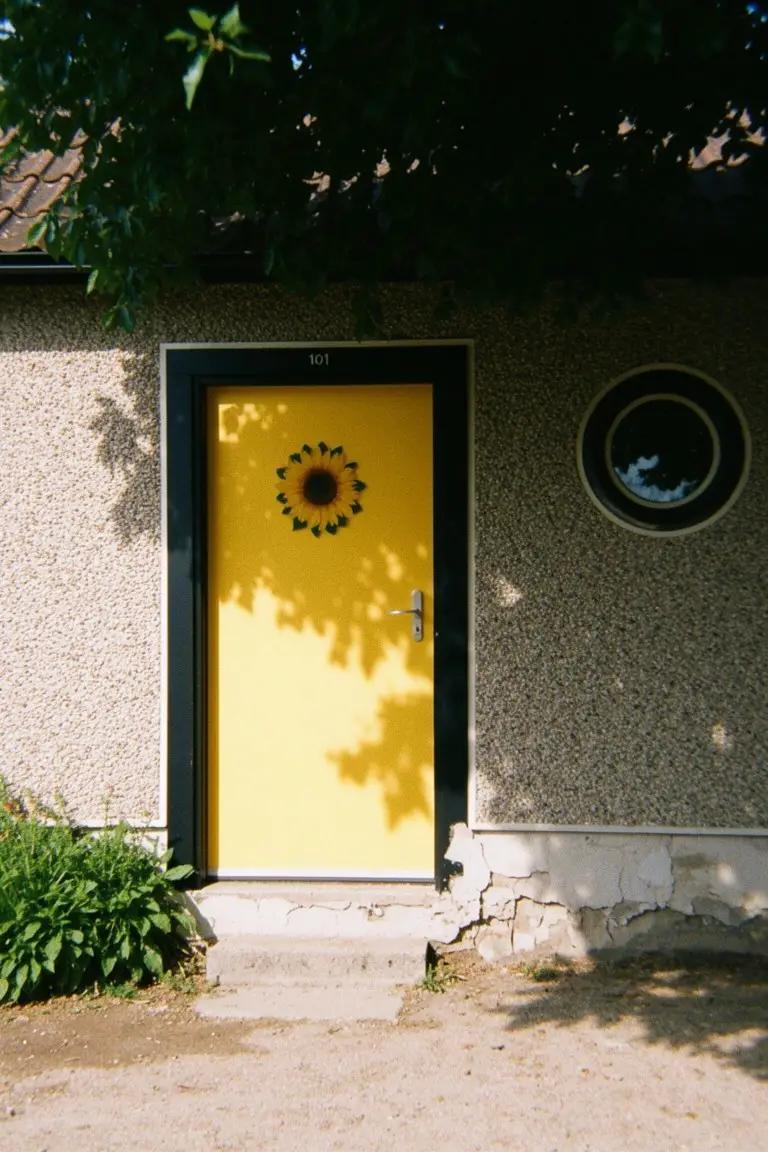 Bright Yellow Door