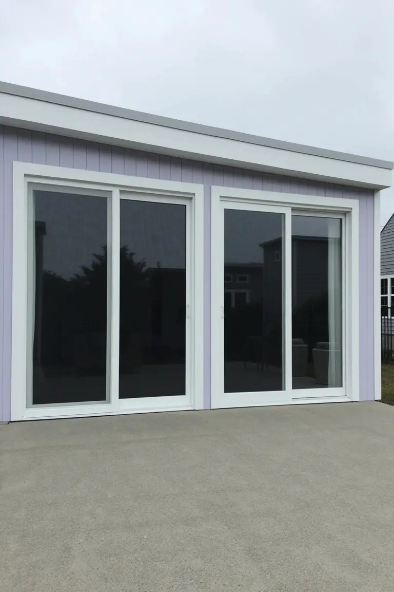 Pale Lavender Siding
