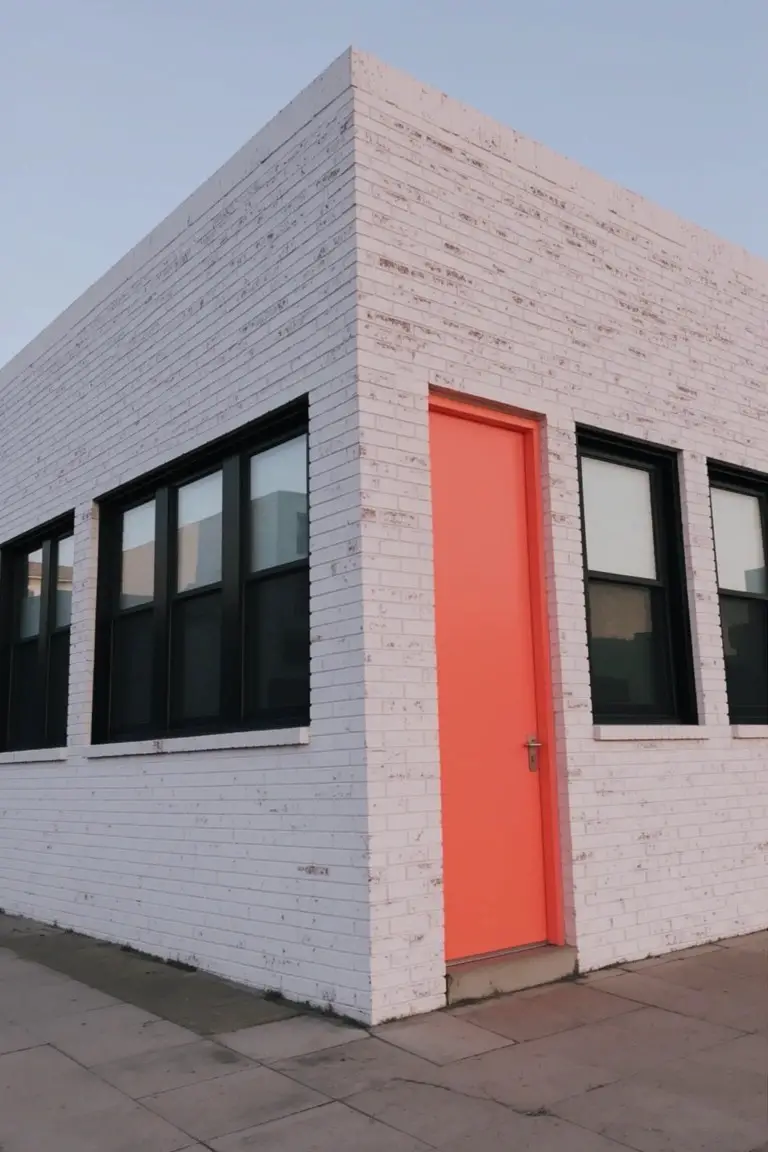 Bold Orange Door