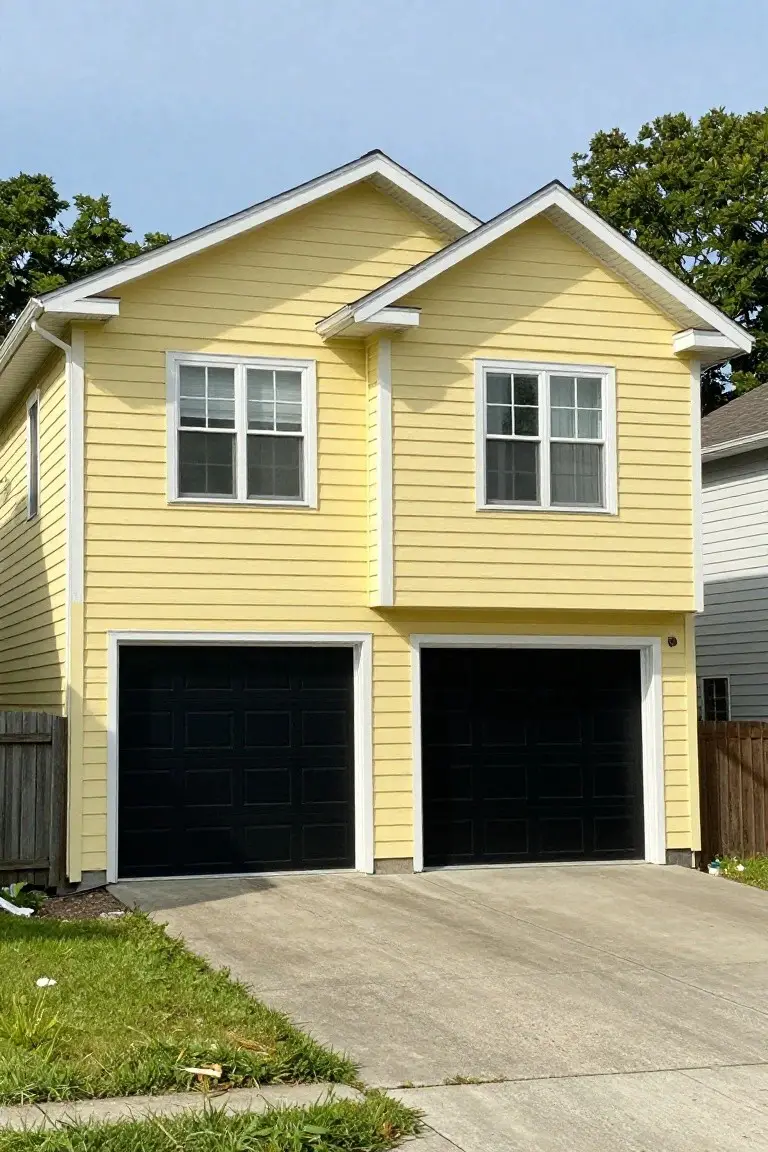 Pale Yellow Siding