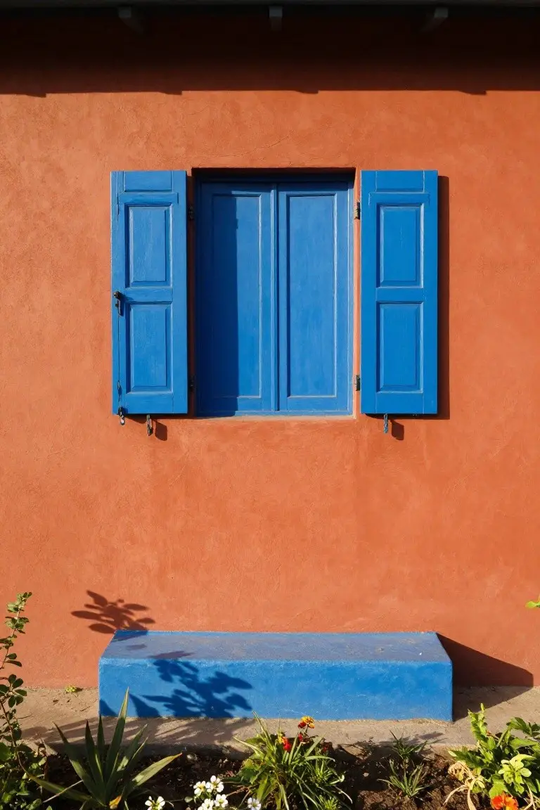 Warm Terracotta Walls