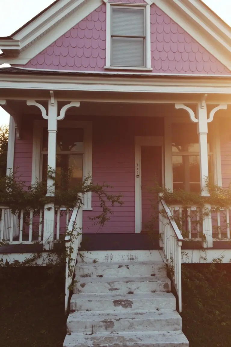 Rosy Pink Siding