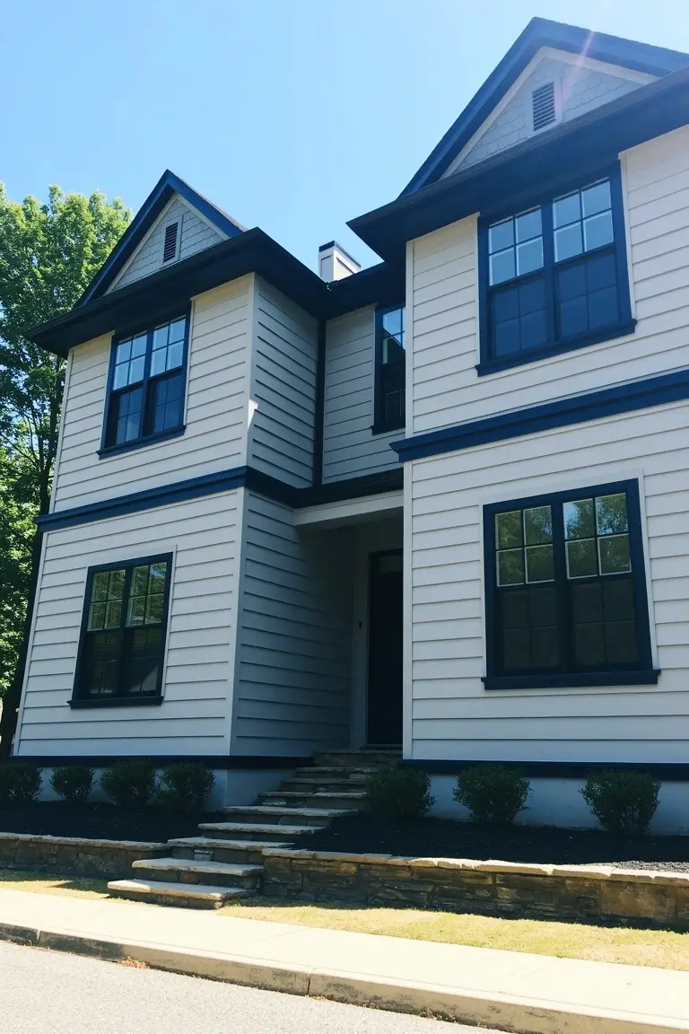 Warm Light Gray Siding