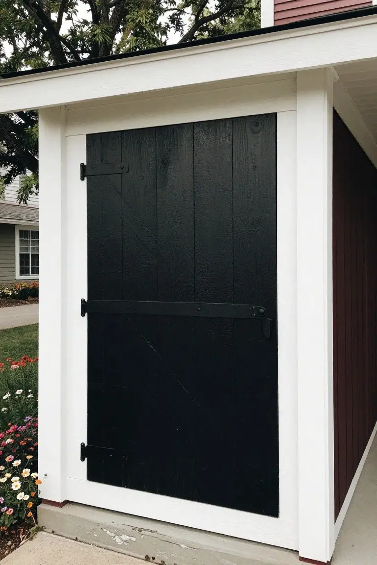 Deep Black Siding