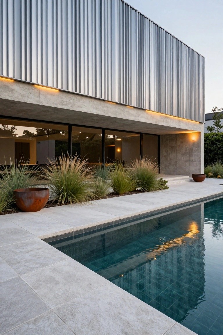 Shade Large Windows with a Concrete Overhang