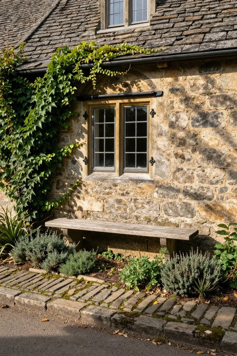 Bench Seating Under Bay Windows