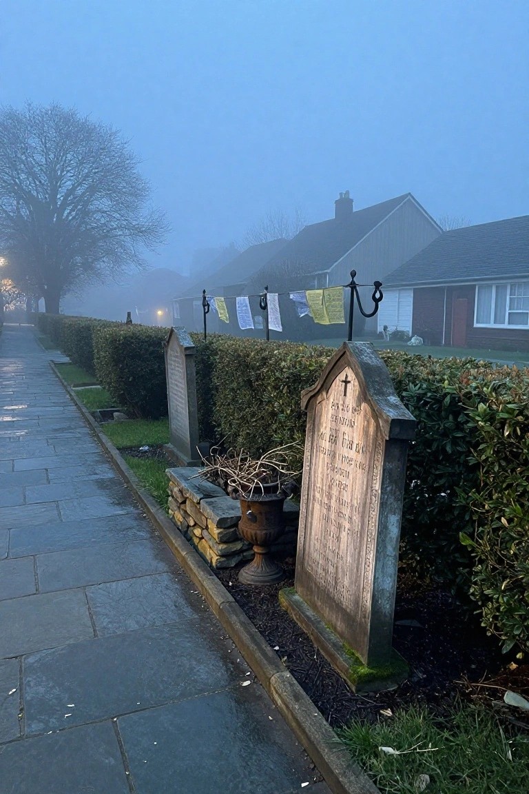 Ghost Chairs Around the Halloween Table