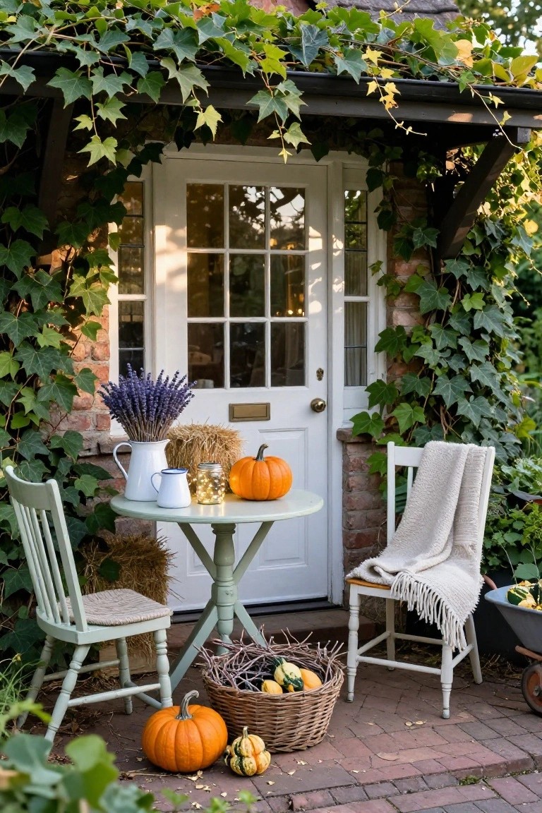 Cozy Porch Bistro Setup