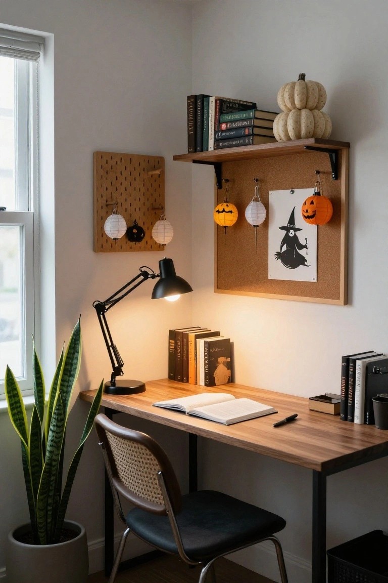 Wall-Mounted Halloween Lanterns