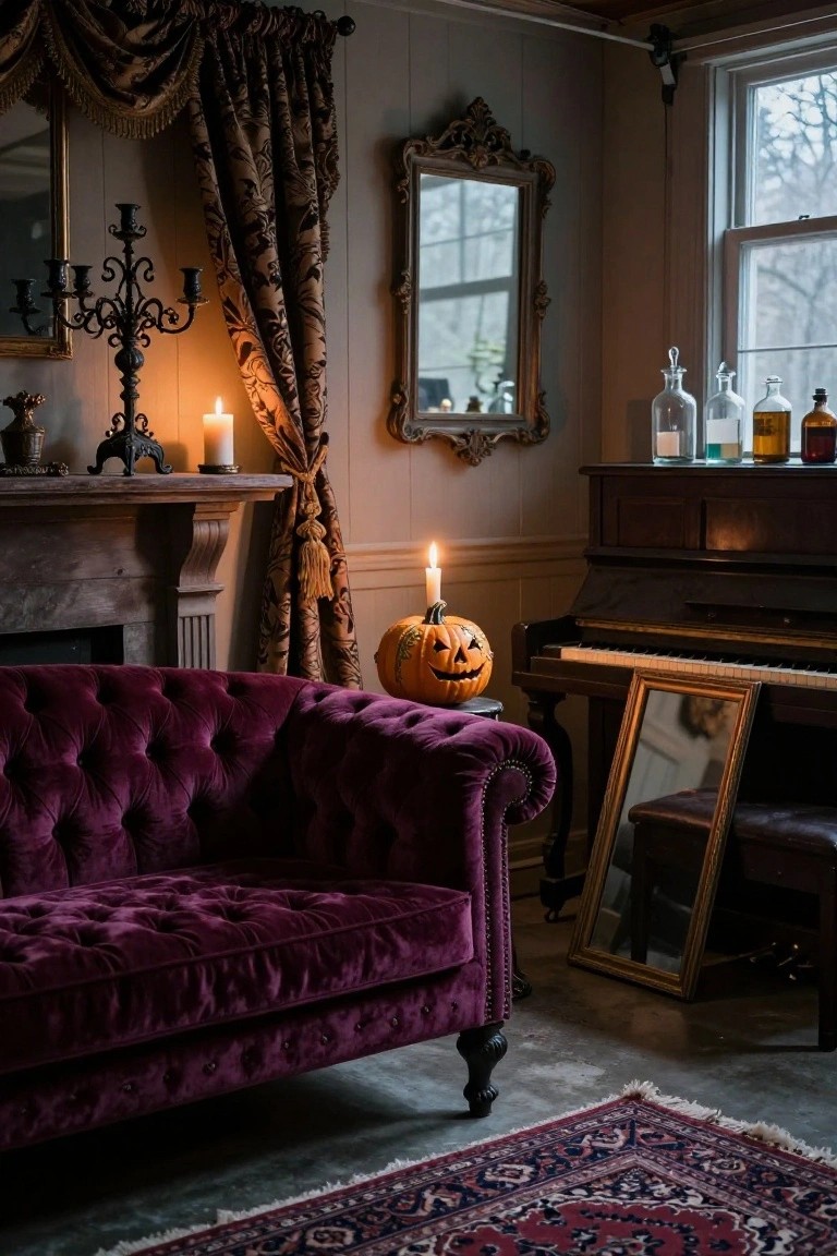 Spooky DJ Booth Setup