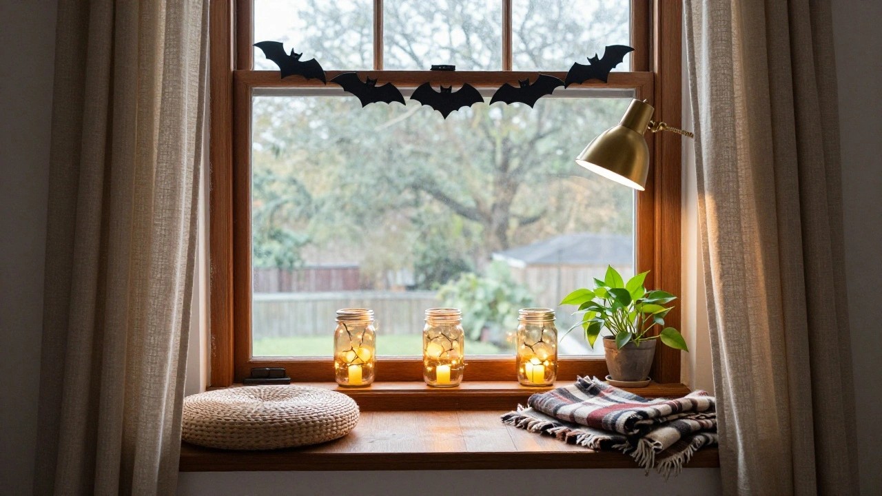 25 Easy Halloween Window Ideas Anyone Can DIY