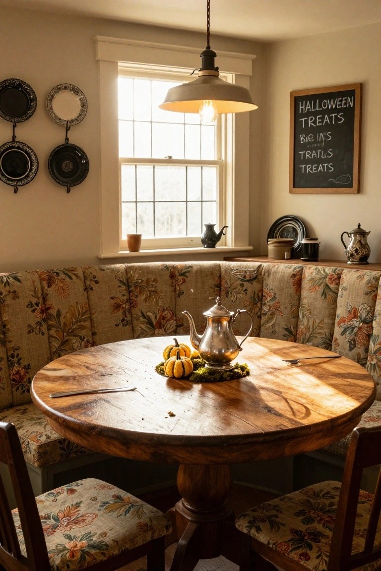 Cozy Breakfast Nook Booth Seating