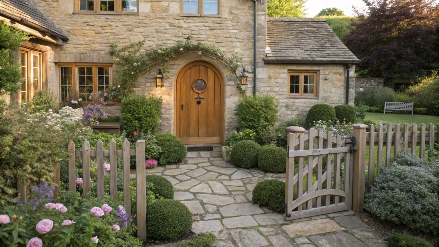 20 Beautiful Green Landscaping Ideas for English Cottages That Charm ...